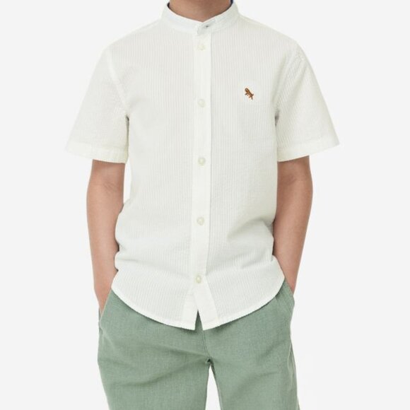 Two Band Collar shirt - 5T - Picture 3 of 6